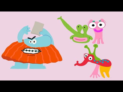 Части тела — Бодо Бородо | Бодо Алфавит 📙 Познавательный мультик