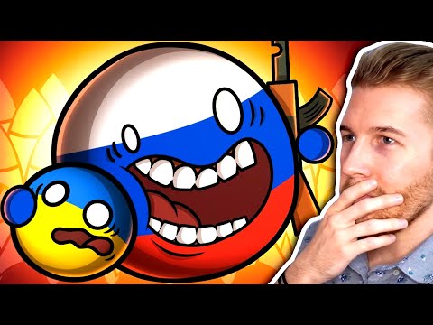 The Russia Invasion Explained by Countryballs Animation