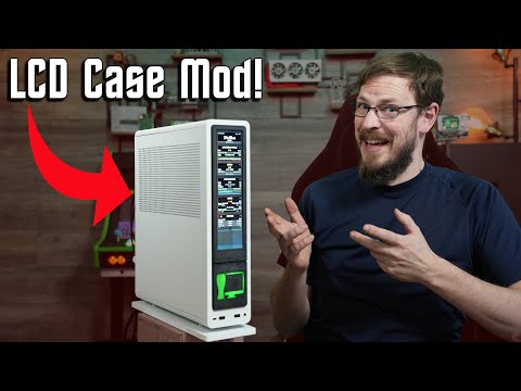 Modding a Status LCD into my ITX PC for CHEAP!