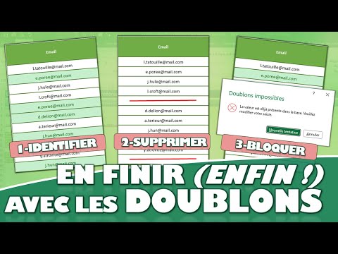 Comment détecter, supprimer ou bloquer les doublons sur Excel ?