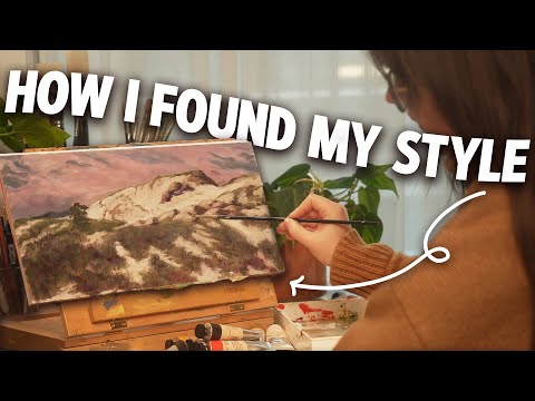 How to find your own art style! 🎨 Tips for self taught artists to find their art style