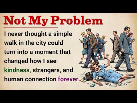 Learn English With Story 🔥 Not My Problem | Level 4 English Listening Practice || Graded Reader 📚
