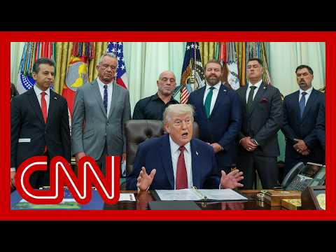 Live: Trump signs executive order