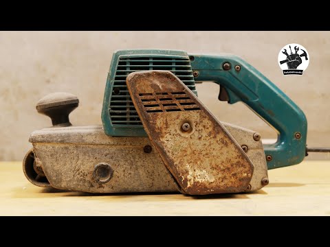 From Rusted Junk to POWERHOUSE: Full Restoration of a Makita 9401 Belt Sander