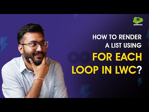 How to Render a List using For Each Loop in LWC  | Step by Step Guide | #lwc