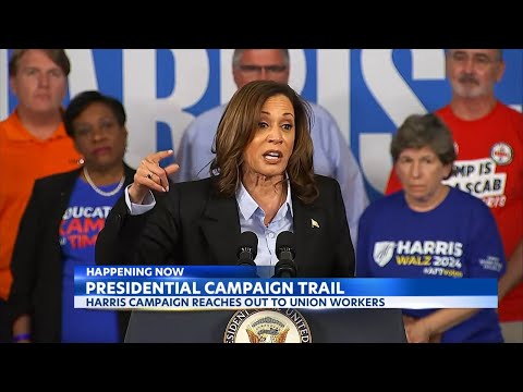 Harris calls Trump's appearance at Arlington a 'political stunt' that 'disrespected sacred ground'