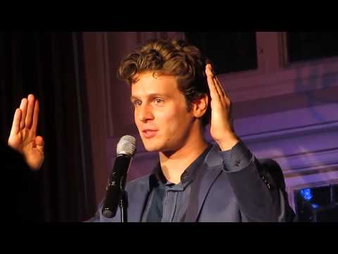 jonathan groff cute moments compilation (feat. lea michele and lin-manuel miranda)