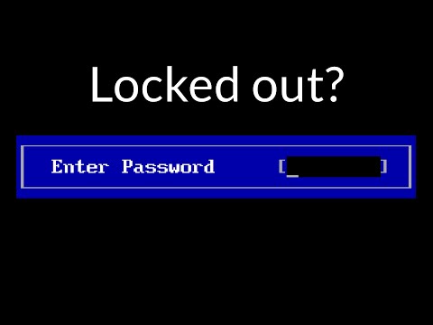 How to reset a BIOS password in 10 minutes