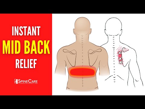 How to Relieve Middle Back Pain in SECONDS