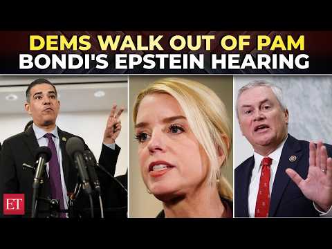 What happened inside Bondi hearing? Democrats walk out mid-testimony; Comer blasts their SILENCE!
