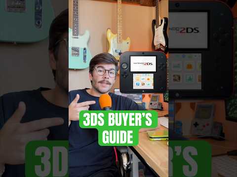 Your 3DS buyer’s guide! It’s a great time to get into the system👾#nintendo #3ds #retrotech #gaming
