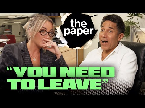 We interviewed Oscar about new 'The Office' spin-off THE PAPER