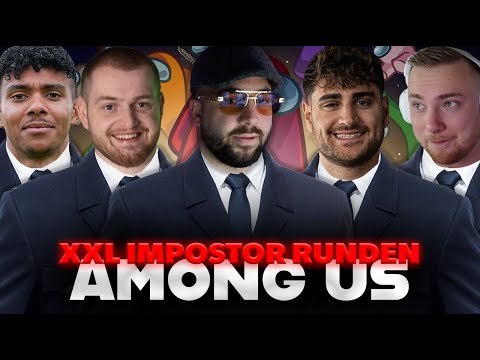 6 MAL IMPOSTOR 😍😱 AMONG US mit Eli, Trymacs, Willy, Danny & Co. 🔥 || MertAbiZockt