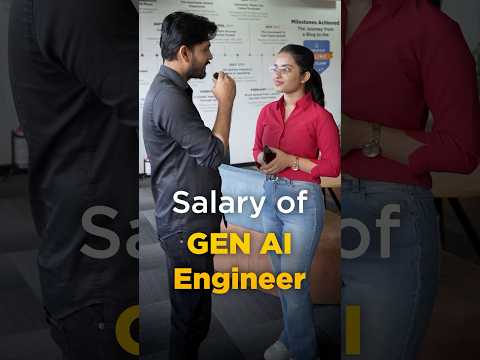 🔥Salary of GenAI Engineer | Generative AI Jobs: Roles, Salaries, and Growth Potential 🚀💼 | #shorts