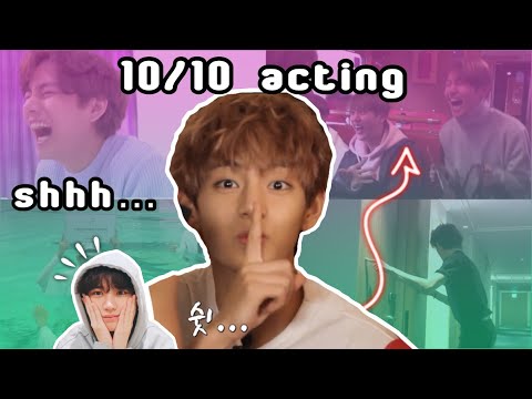 Taehyung being a prankster and having fun ft. TXT  | thank you for 500k!