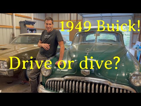 1949 Buick! First drive in decades...maybe!