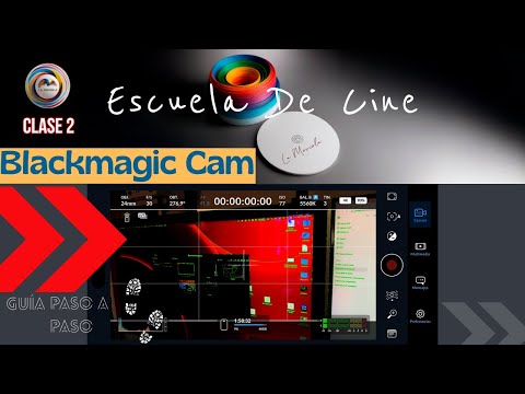 🎬 🎥 Curso de Cine Clase 2| Tutorial Blackmagic Cam