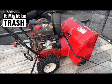 Neglected Craftsman Snow Blower - Can it be Saved?