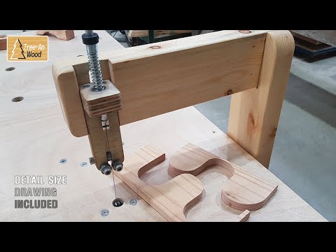 2 in 1 Scroll Saw & Jigsaw Table 
