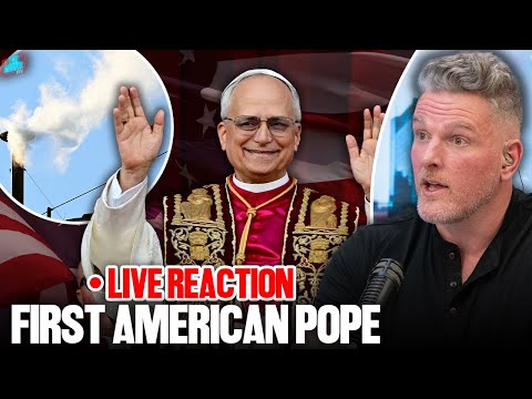 The Pat McAfee Show Live Reacts To Breaking News Of The New Pope