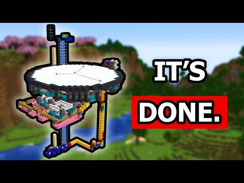 IT'S FINISHED! | Making a Mechanical Watch in Minecraft - The Crown