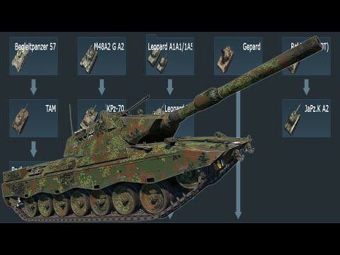 What to level up in War Thunder? GERMANY rank 6: Best and Worst tanks. Analysis and overview of t...