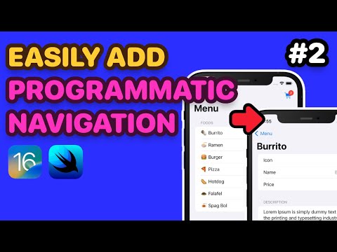 Easily Add Programmatic Navigation In SwiftUI | SwiftUI Navigation