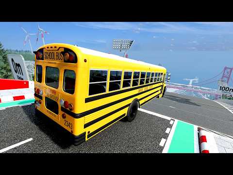 Big Ramp Car Jumps #4 – BeamNG Drive | CrashBoomPunk