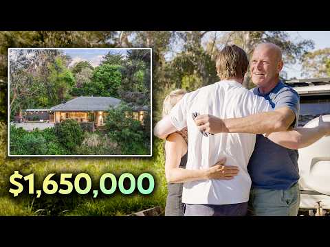 I bought my parents a house