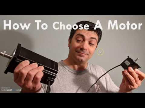 How to Choose Axis Motors For Your DIY CNC Conversion Project
