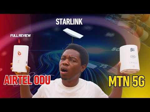Airtel ODU vs Starlink vs MTN 5G | The REAL Performance Nigerians Need to See!