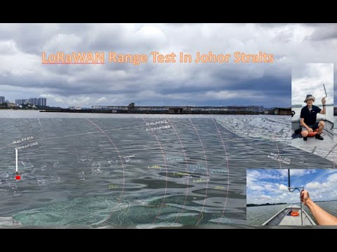 LoRaWAN Range Test in Open Sea