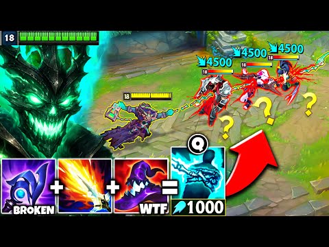 When Thresh hits 1000 AP his hooks become extremely deadly (SATISFYING ONE SHOTS)