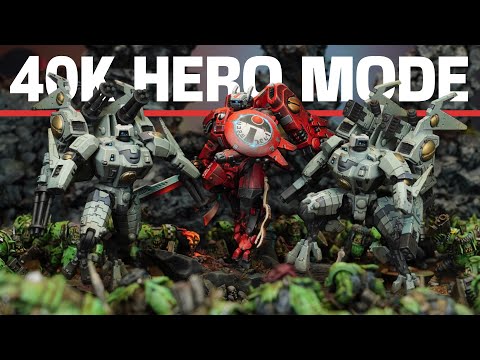 T'au vs Orks | *NEW* Hero Mode v2 Warhammer 40k Battle Report