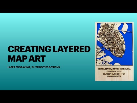 Creating Layered Map Art