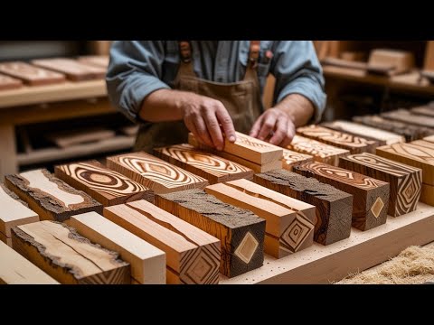 Don't Watch, You'll Be Mesmerized: Genius Young Craftsman Turns Scrap Wood Into Stunning Work of Art