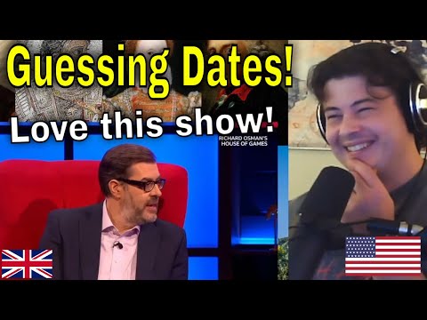 American Reacts How Well Do You Know Your Dates In History? | House of Games