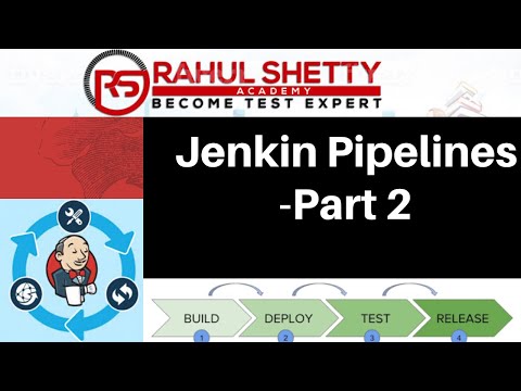 Creating Jenkin File to create Pipelines using Groovy Script - Part 2 | SDET Training