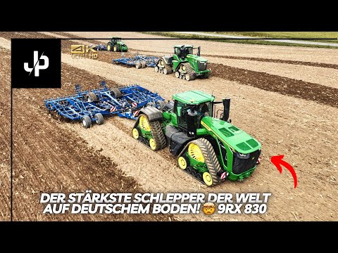 913 PS! Erster John Deere 9RX 830 in Europa! || JP Agrar