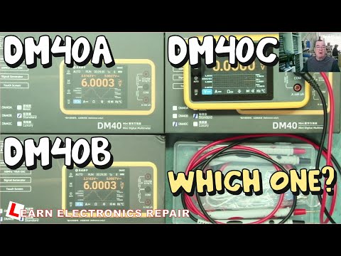 AlienTek DM40A DM40B DM40C Scope Meter Comparison : And A FREE Giveaway! Win A Scopemeter & More!!