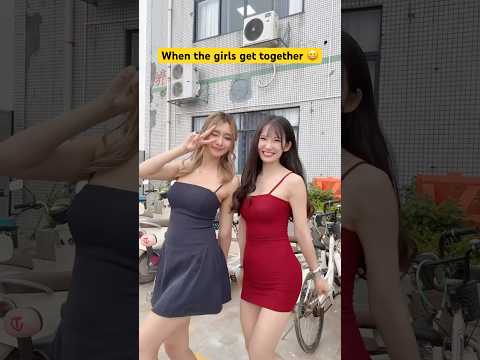 When the girls get together 😆 @debbwie @nahyunworld0