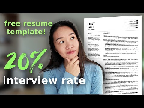 Hiring Manager Reviews Data Analyst Resumes | Free Template!