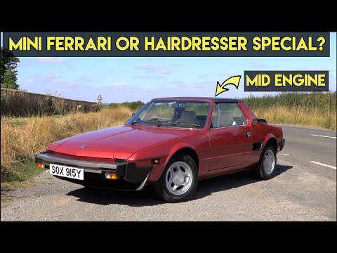 The World's First Affordable Mid Engine Car - Worthy Or Best Forgotten?  Fiat X1/9