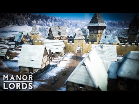 Building an AUTHENTIC Medieval City in 'Manor Lords'... | Stress Relief & Sleep