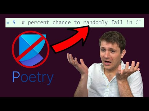 why I will never use python-poetry