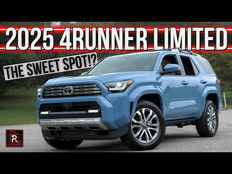 The 2025 Toyota 4Runner Limited Is A Road Optimized Vintage SUV With Rich Heritage