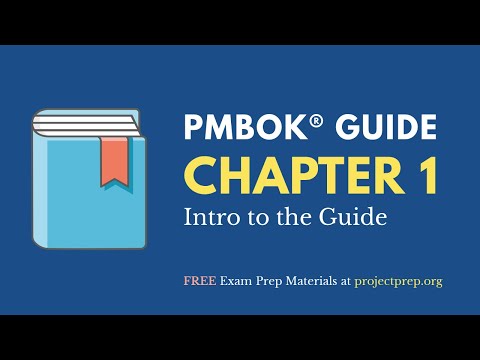 PMBOK® Guide (6th Edition) – Chapter 1 – Intro to the Guide