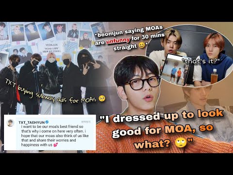 why TXT and MOA have the best relationship (warning: you will laugh and cry)