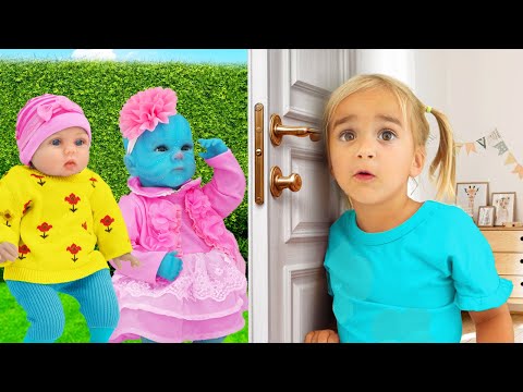 Alice Takes Care of the Toy Babies - Children's Stories