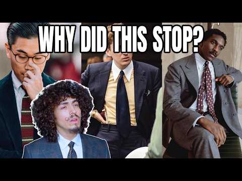 THE TRUTH Of Why MEN DON'T WEAR SUITS Anymore!